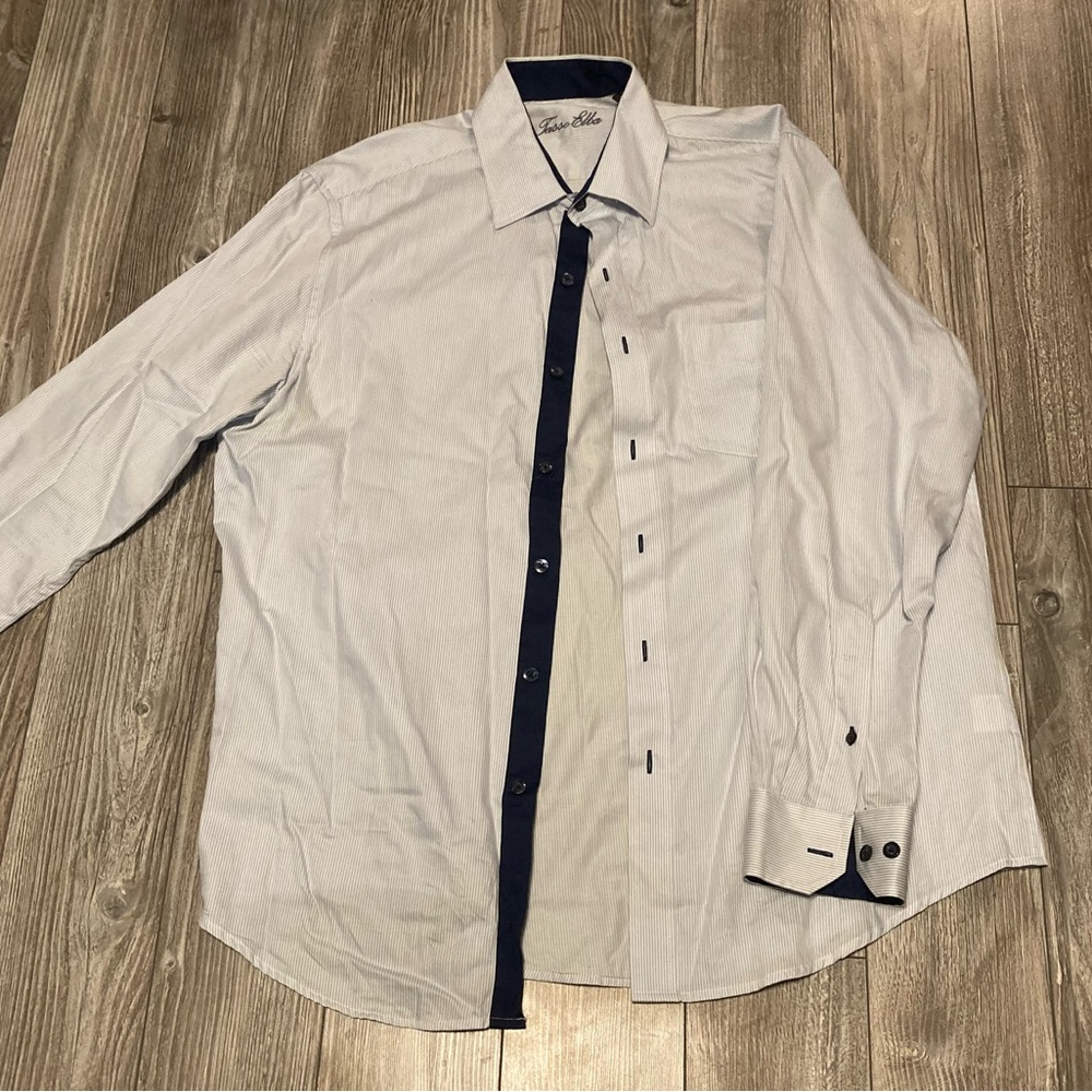 Tasso Elba Dress Shirt size medium